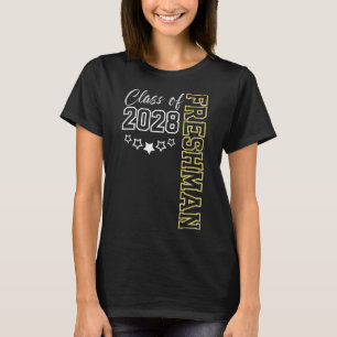 Freshman Cl Of 2028 First Day Of 9th Grade T-Shirt
