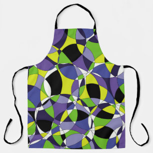 Freshness coloured abstract patternabstract, art, apron