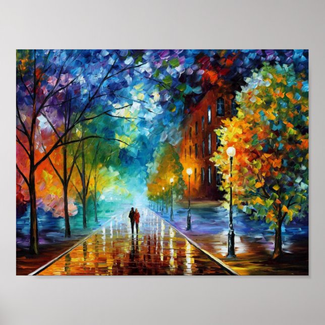 Freshness of Cold - Art print by Leonid Afremov (Front)
