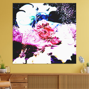 Freshtastic Psychedelic Horse 01-01 Canvas Print
