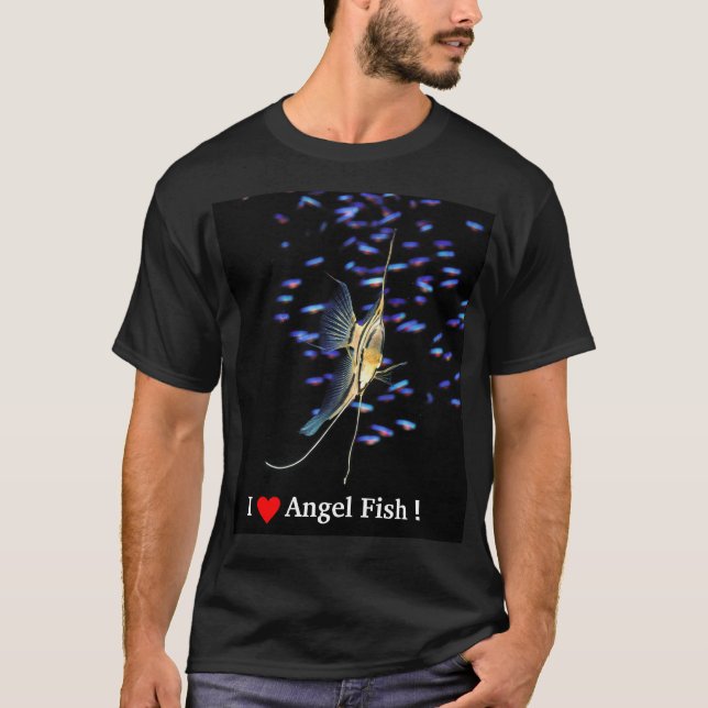 Freshwater Angel Fish T-Shirt (Front)