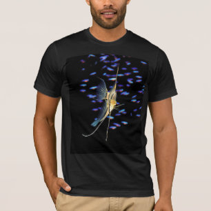 Freshwater Angelfish + Cardinal Tetras T-Shirt