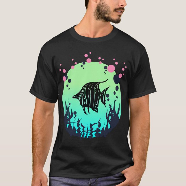 Freshwater angelfish T-Shirt (Front)