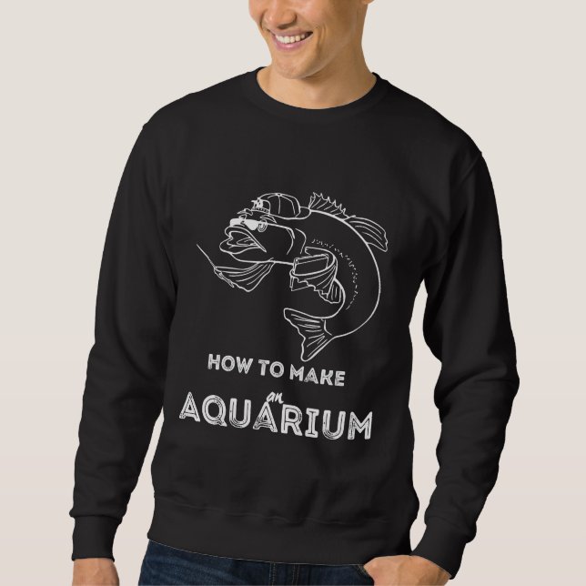 Freshwater Aquarium Fish Sweatshirt (Front)
