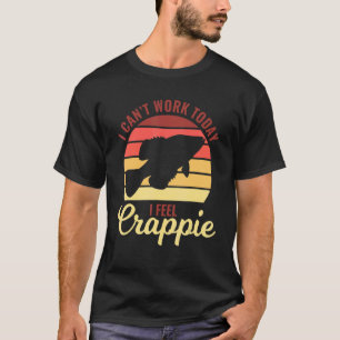 Freshwater Crappie Fishing Fishermen Fisher Angler T-Shirt