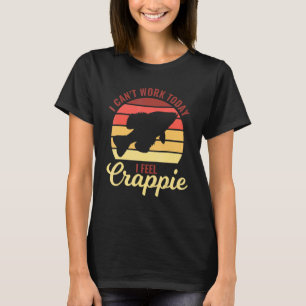 Freshwater Crappie Fishing Fishermen Fisher Angler T-Shirt
