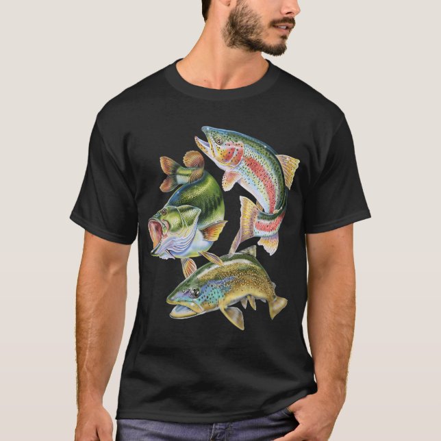 Freshwater Fish T-Shirt (Front)
