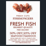 Freshwater Lobster, Fishmonger/Wife, Fish Market Flyer<br><div class="desc">Freshwater Lobster,  Fishmonger/Wife,  Fish Market Advertising Flyers By The Business Card Store.</div>