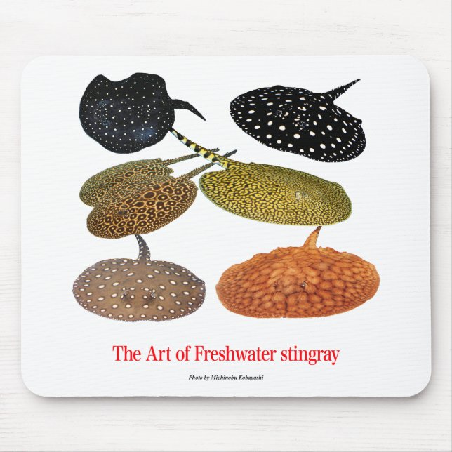Freshwater Stingrayのマウスパッド Mouse Mat (Front)