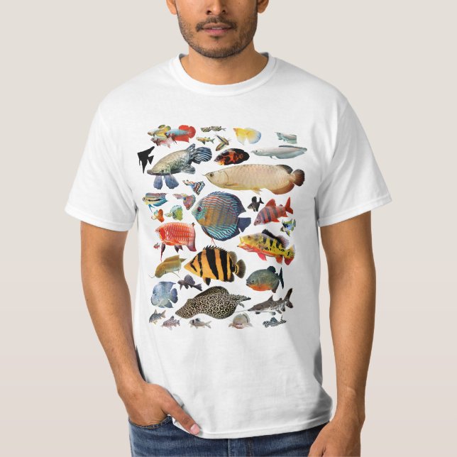 Freshwater Tropical fish T-Shirt (Front)
