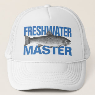 Freshwater Trout Fishing Angler Trucker Hat