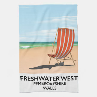 Freshwater West Pembrokeshire Wales Tea Towel
