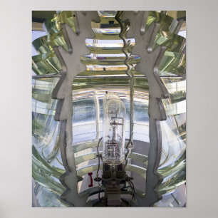 Fresnel Lens - Pemaquid Point Lighthouse Print