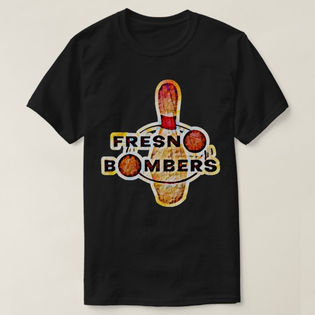 Fresno Bombers Bowling T-Shirt (Design Front)