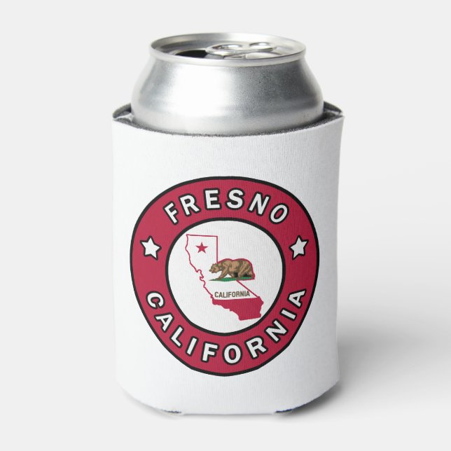 Fresno California Can Cooler (Can Front)