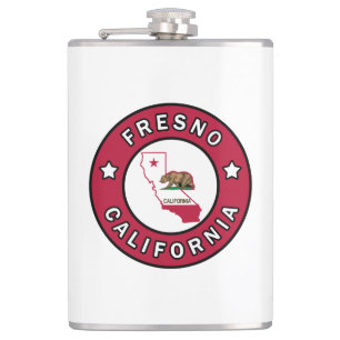 Fresno California Hip Flask