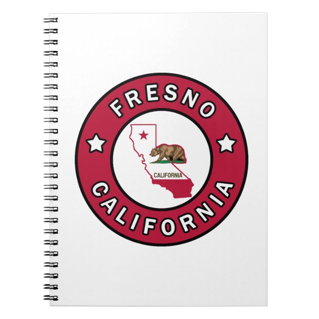 Fresno California Notebook (Front)