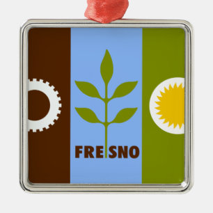 Fresno California Ornament