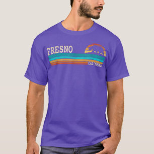 Fresno California State Bear Retro Sunset T-Shirt