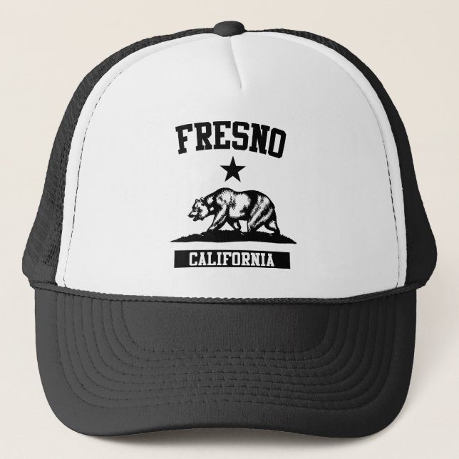 Fresno California Trucker Hat (Front)