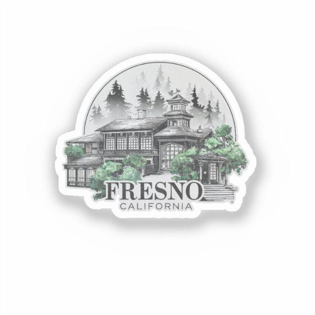 Fresno City California USA (Front)