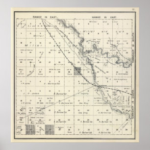 Fresno County, California 10 Poster