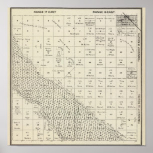 Fresno County, California 11 Poster