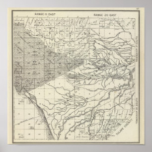 Fresno County, California 19 Poster