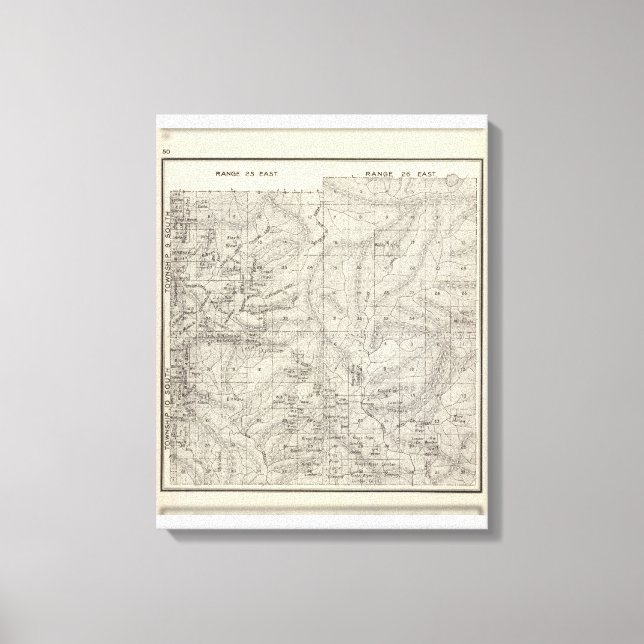 Fresno County, California 23 Canvas Print (Front)