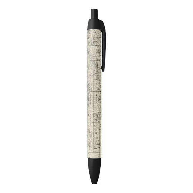 Fresno County, California 26 Black Ink Pen (Bottom (Vertical))