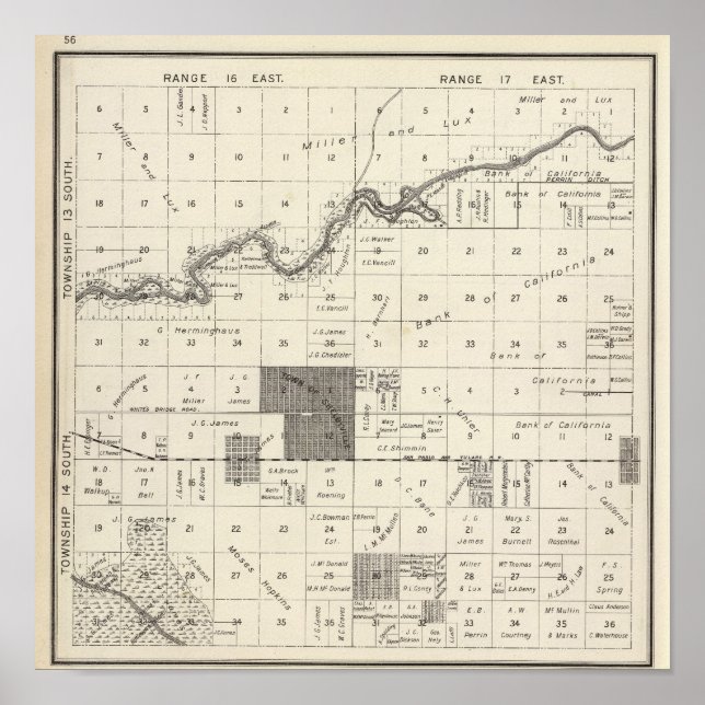Fresno County, California 27 Poster (Front)