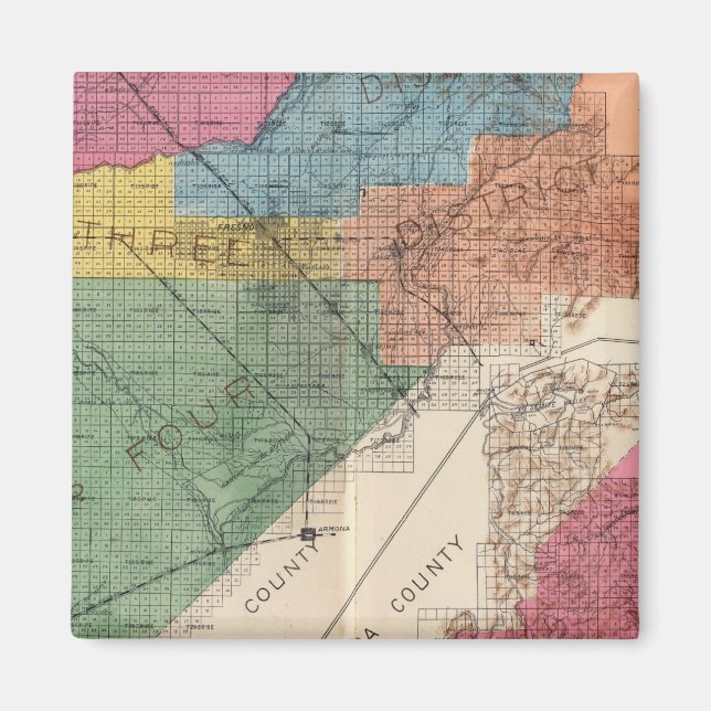 Fresno County, California 31 Magnet (Front)