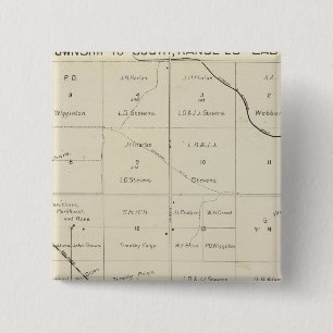 Fresno County, California 33 15 Cm Square Badge