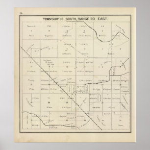 Fresno County, California 33 Poster