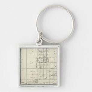 Fresno County, California 34 Key Ring