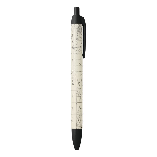 Fresno County, California 3 Black Ink Pen (Bottom (Vertical))