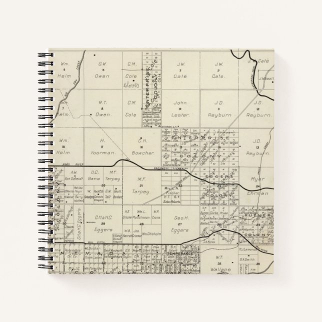 Fresno County, California 4 2 Notebook (Front)