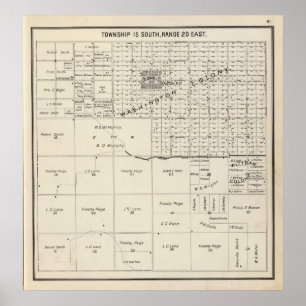 Fresno County, California 6 Poster