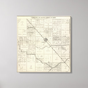Fresno County, California 8 Canvas Print