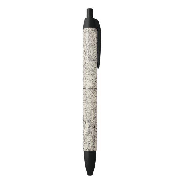 Fresno County, California 9 Black Ink Pen (Bottom (Vertical))