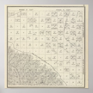 Fresno County, California 9 Poster