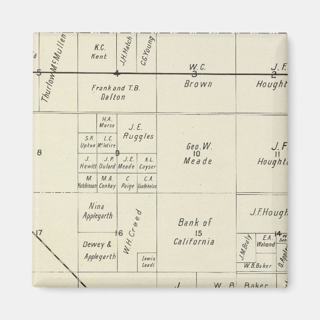 Fresno County, California Magnet (Front)