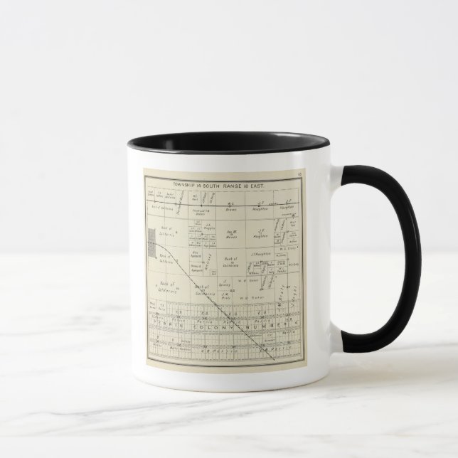 Fresno County, California Mug (Right)