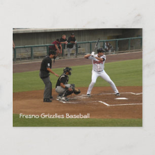 Fresno Grizzlies Baseball Postcard