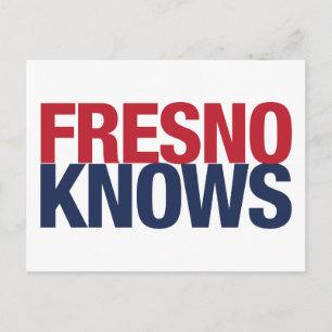Fresno Knows Postcard