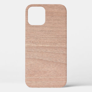 Fresno wood smooth clear texture iPhone 12 case