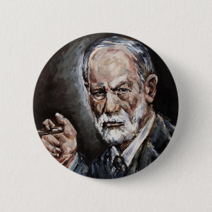 freud 6 cm round badge