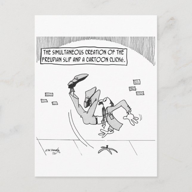 Freud Cartoon 3169 Postcard (Front)