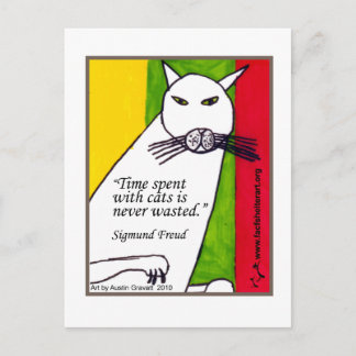 Freud Quote Postcard