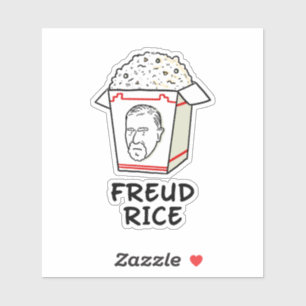 Freud Rice Food Psychology Pun